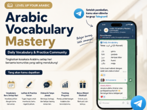 Kelas Kosakata Bahasa Arab